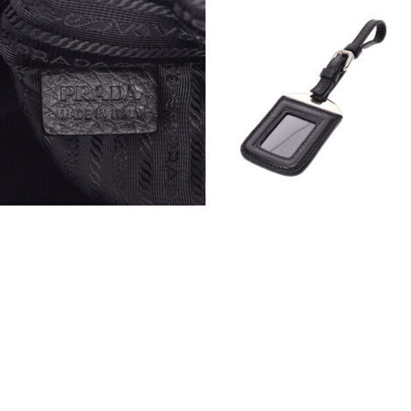 Prada black leather shoulder bag - Picture 12 of 12